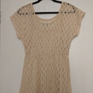 dELiA*s | Cream Lace Dress